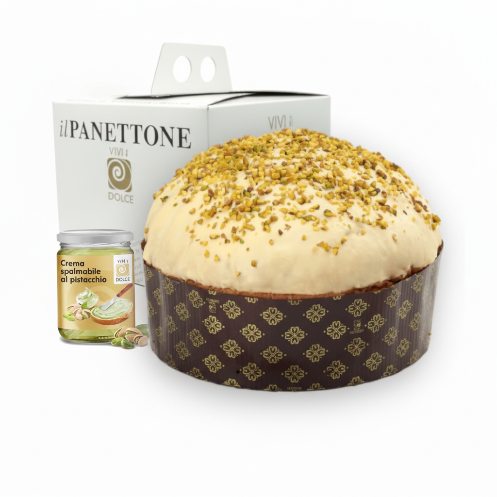 91 -  Panettone al pistacchio