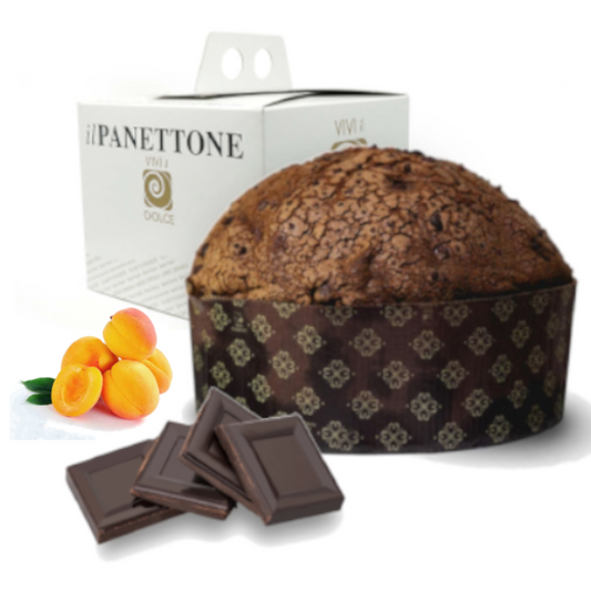 92 -  Panettone SACHER, Cioccolato & albicocche 1000 GR - LIMITED EDITION