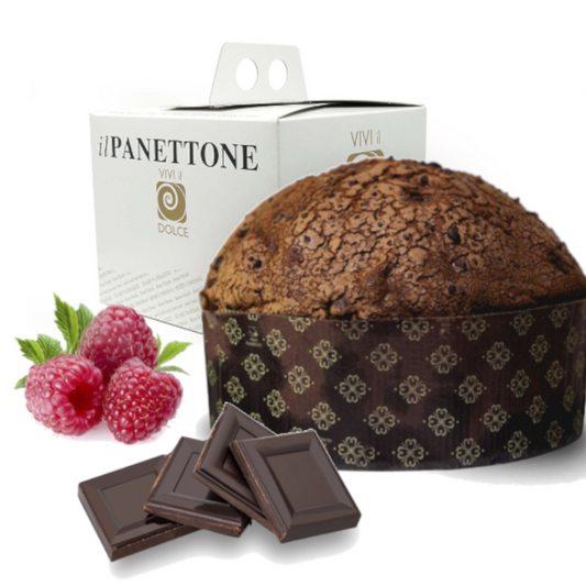 9 -  Panettone SEDUZIONE, Cioccolato & lamponi 1000 GR - LIMITED EDITION